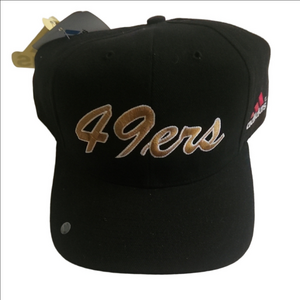 Adidas 49ers Black and Gold Cap